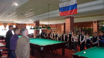 Рязанские школьники разыграли награды первенства города по бильярдному спорту